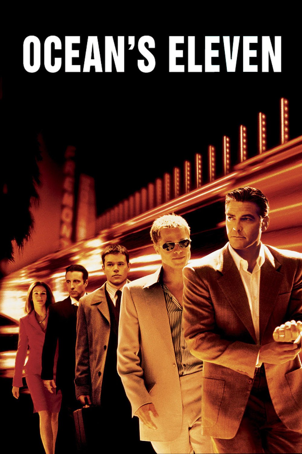 Poster for the movie "Ocean's Eleven"