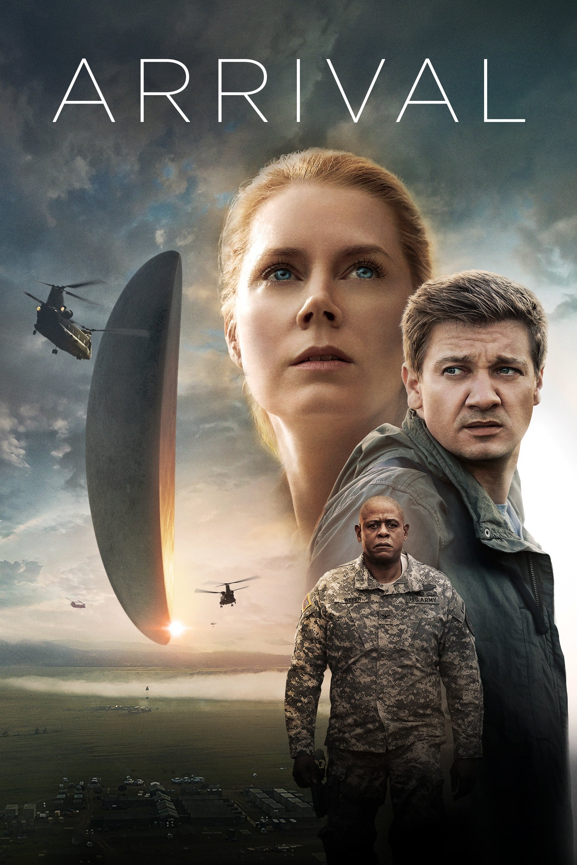 Poster for the movie "Arrival"