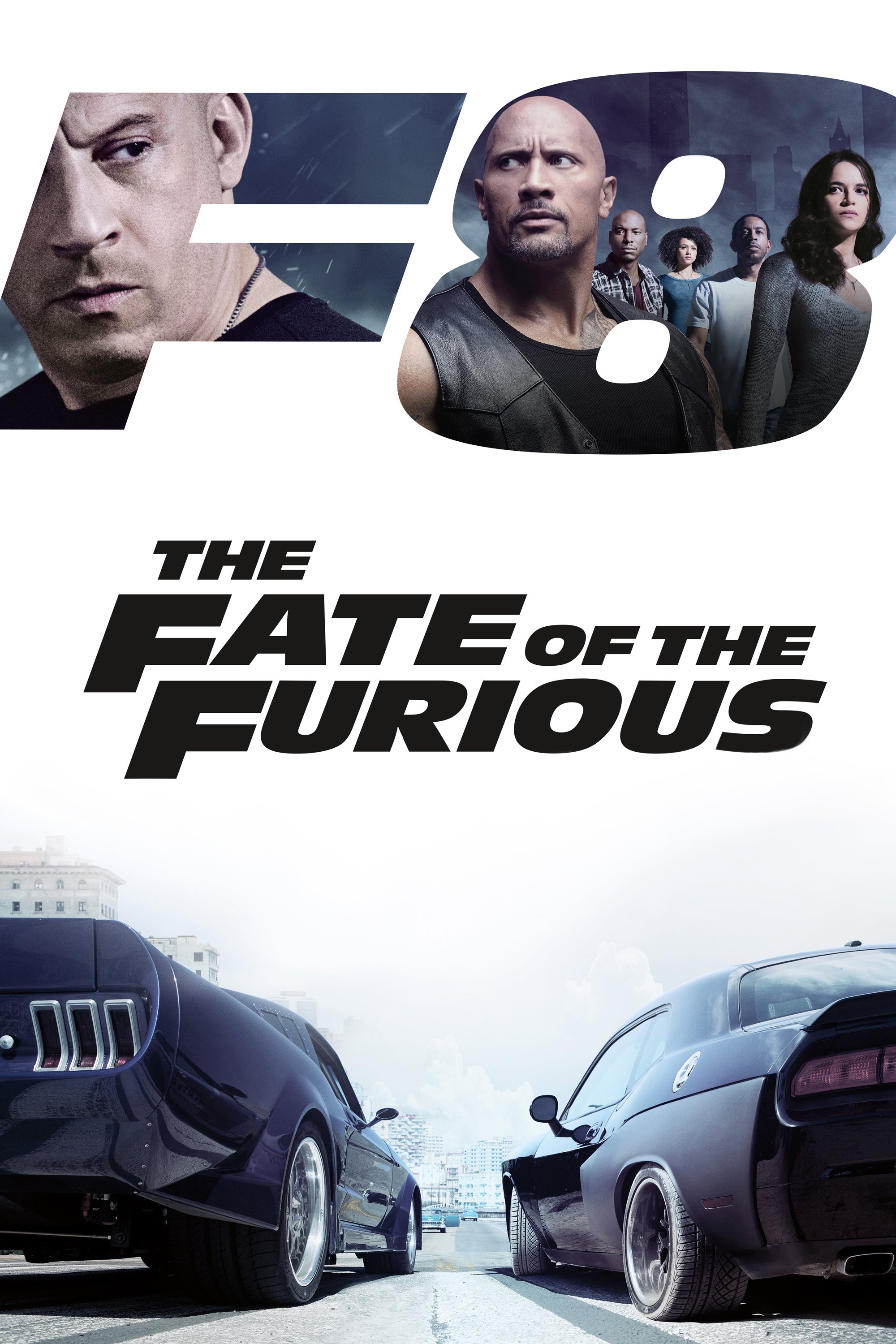 Poster for the movie "The Fate of the Furious"