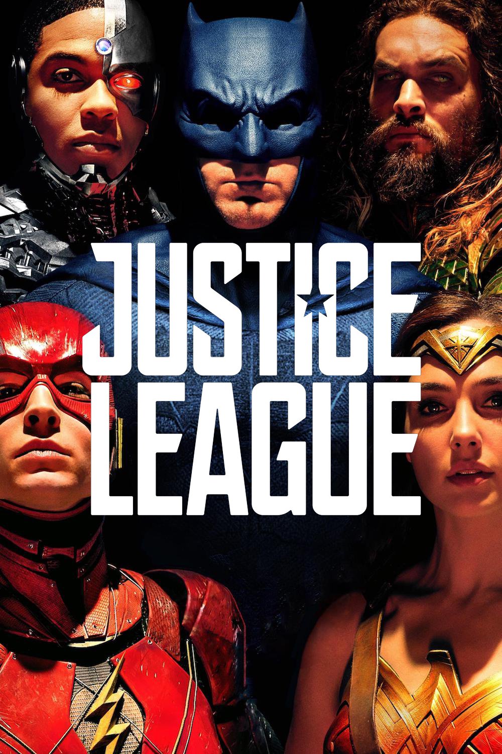 Poster for the movie "Justice League"