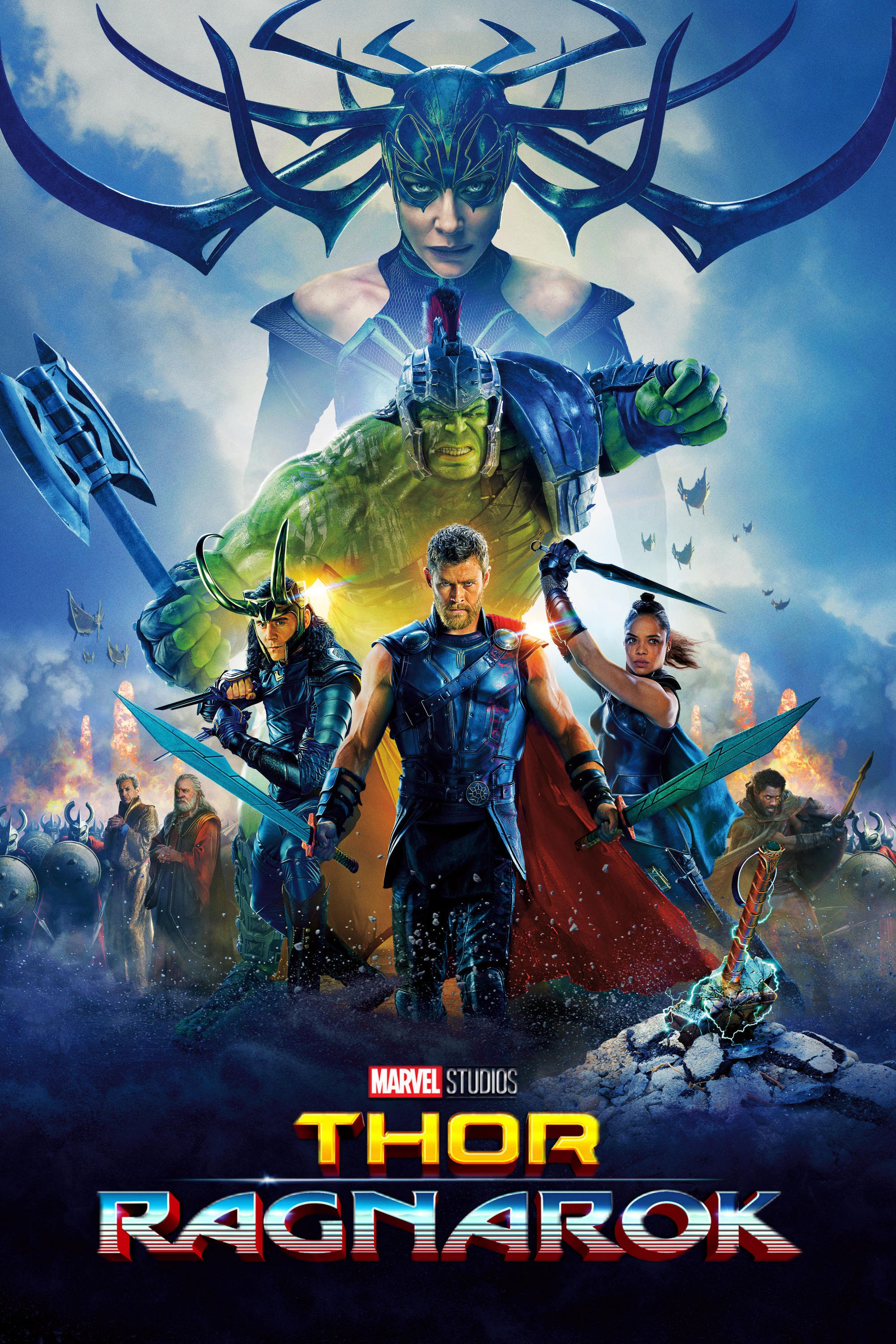 Poster for the movie "Thor: Ragnarok"