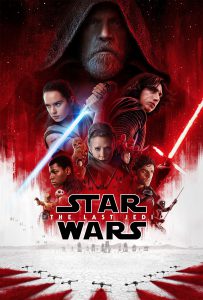 Poster for the movie "Star Wars: The Last Jedi"